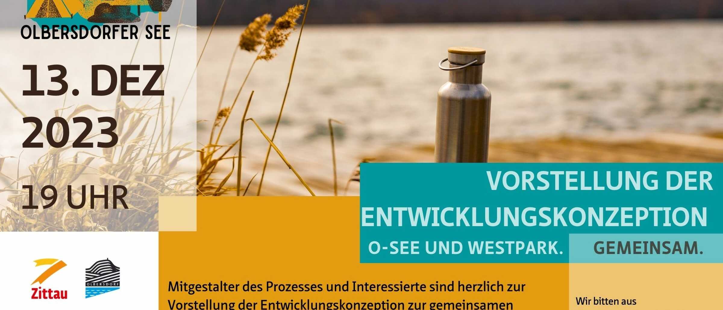 Konzeption zur gemeinsamen Weiterentwicklung von Olbersdorfer See und Westpark Zittau 