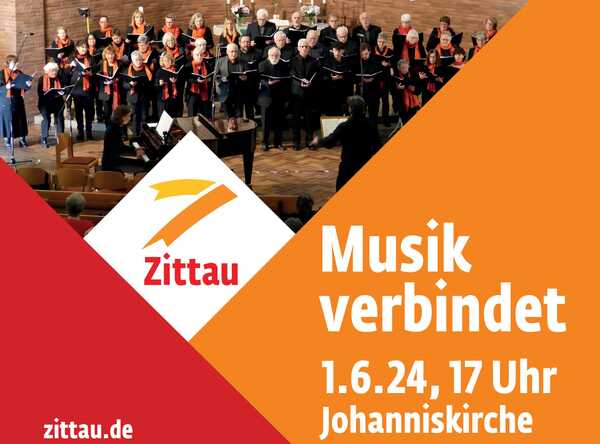 Musik verbindet - Chrokonzert am 01. Juni 2024 in der Johanniskirche